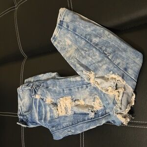 Machine Super Distressed Jeans